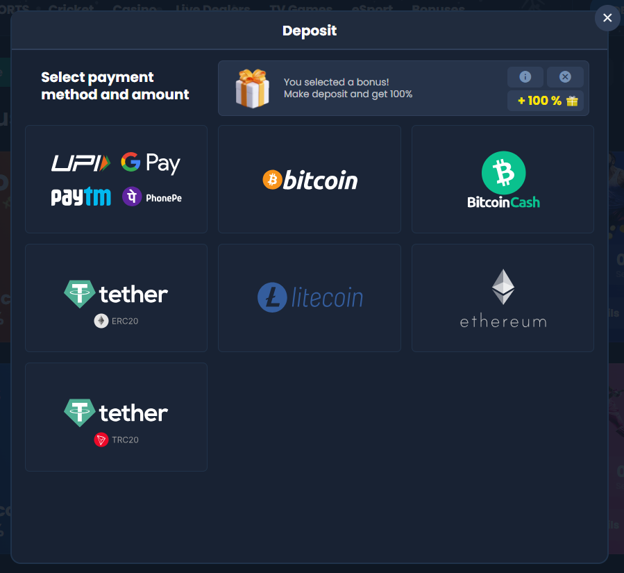 Deposit